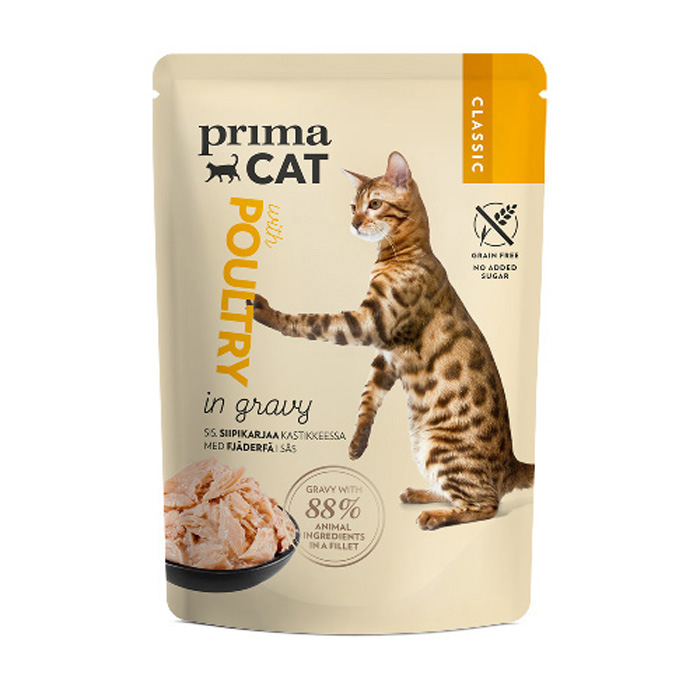 prima-cat-classic-poultry-in-gravy-85g