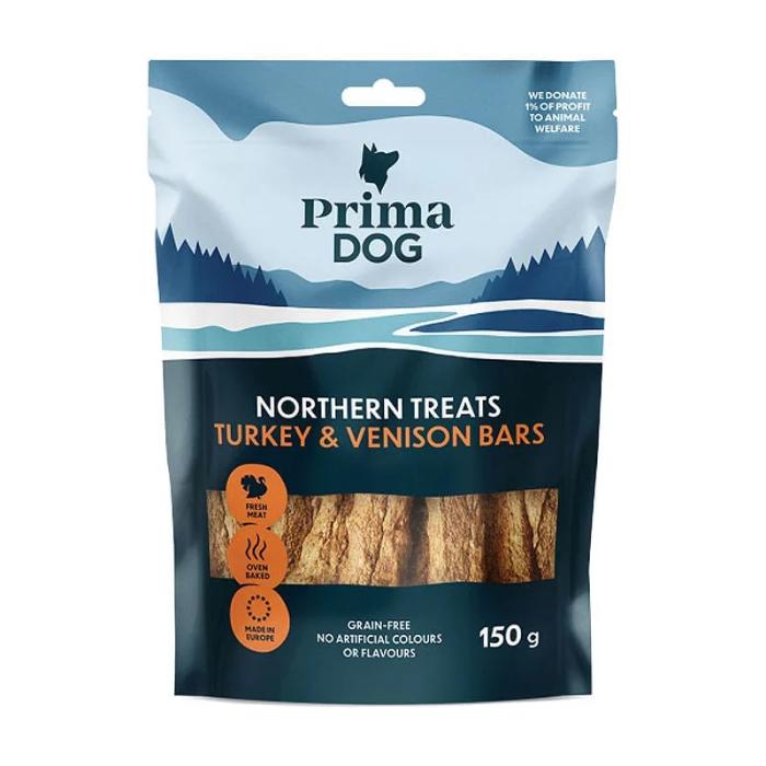 prima-dog-grain-free-north-treats-turkey-venison-bars-12x80g