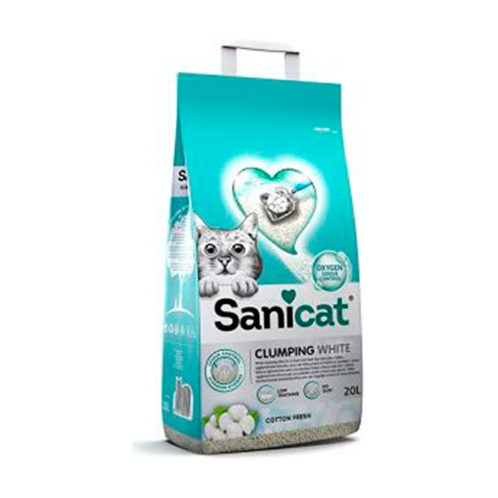 sanicat-clumping-white-cotton-fresh-20l