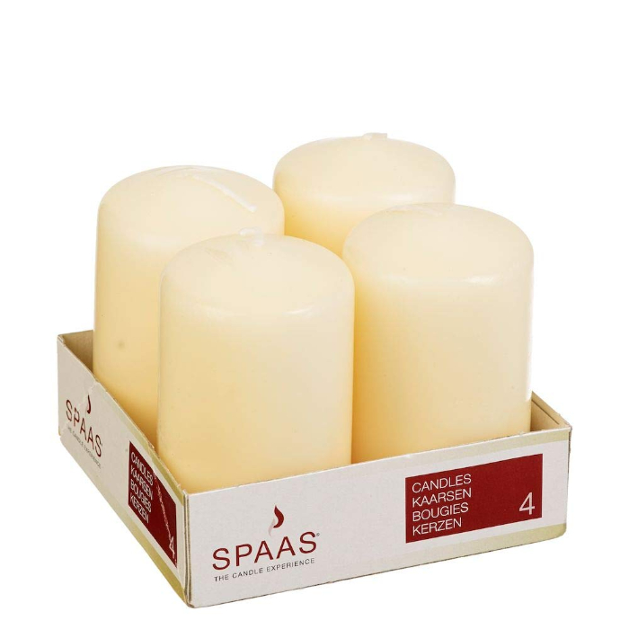 spass-pillar-candles-pack-of-4-pieces-white