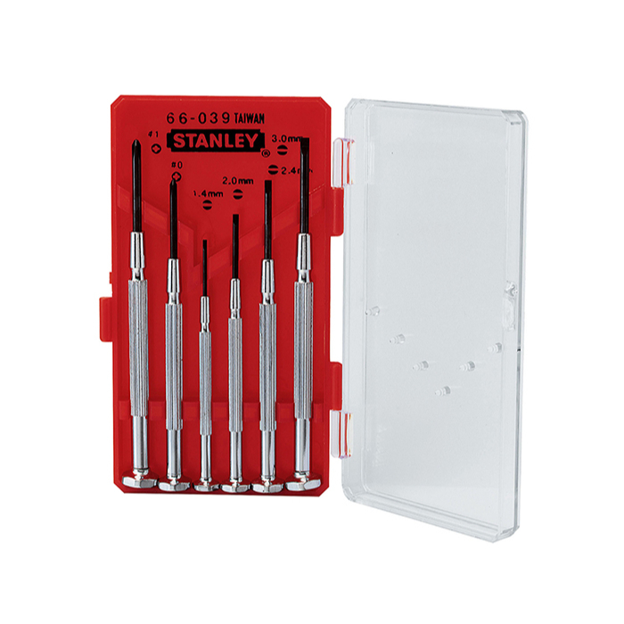 stanley-screwdriver-set-with-burnished-blades-set-of-6-pieces