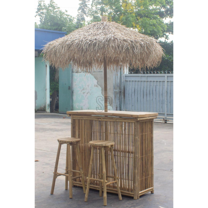 bamboo-outdoor-bar-set-with-parasol-–-4-pieces