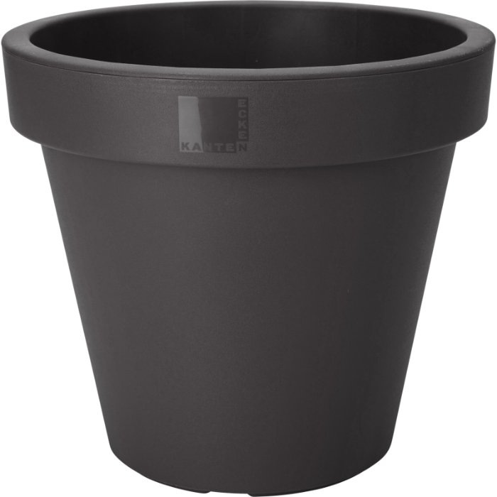 flowerpot-round-25cm-anthracit