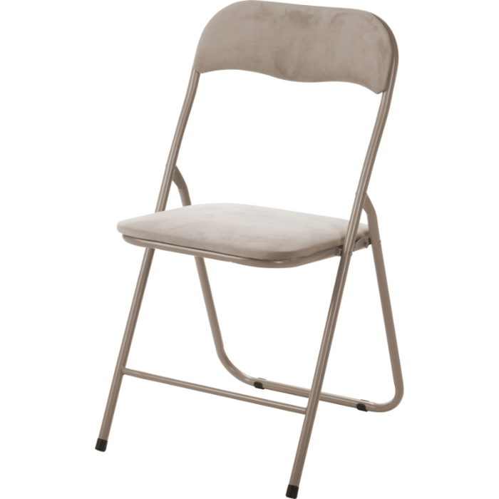 folding-chair-velvet-beige